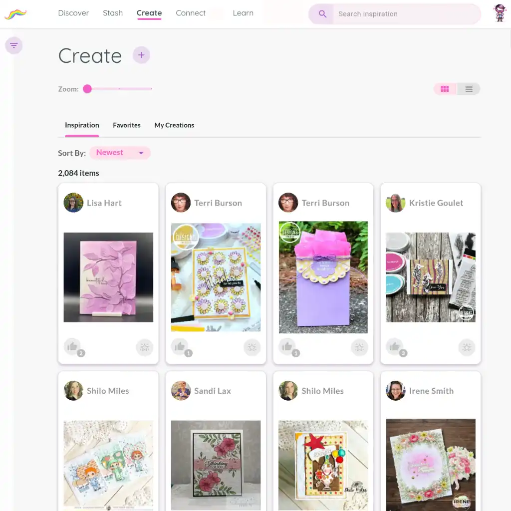 Searchable inspiration